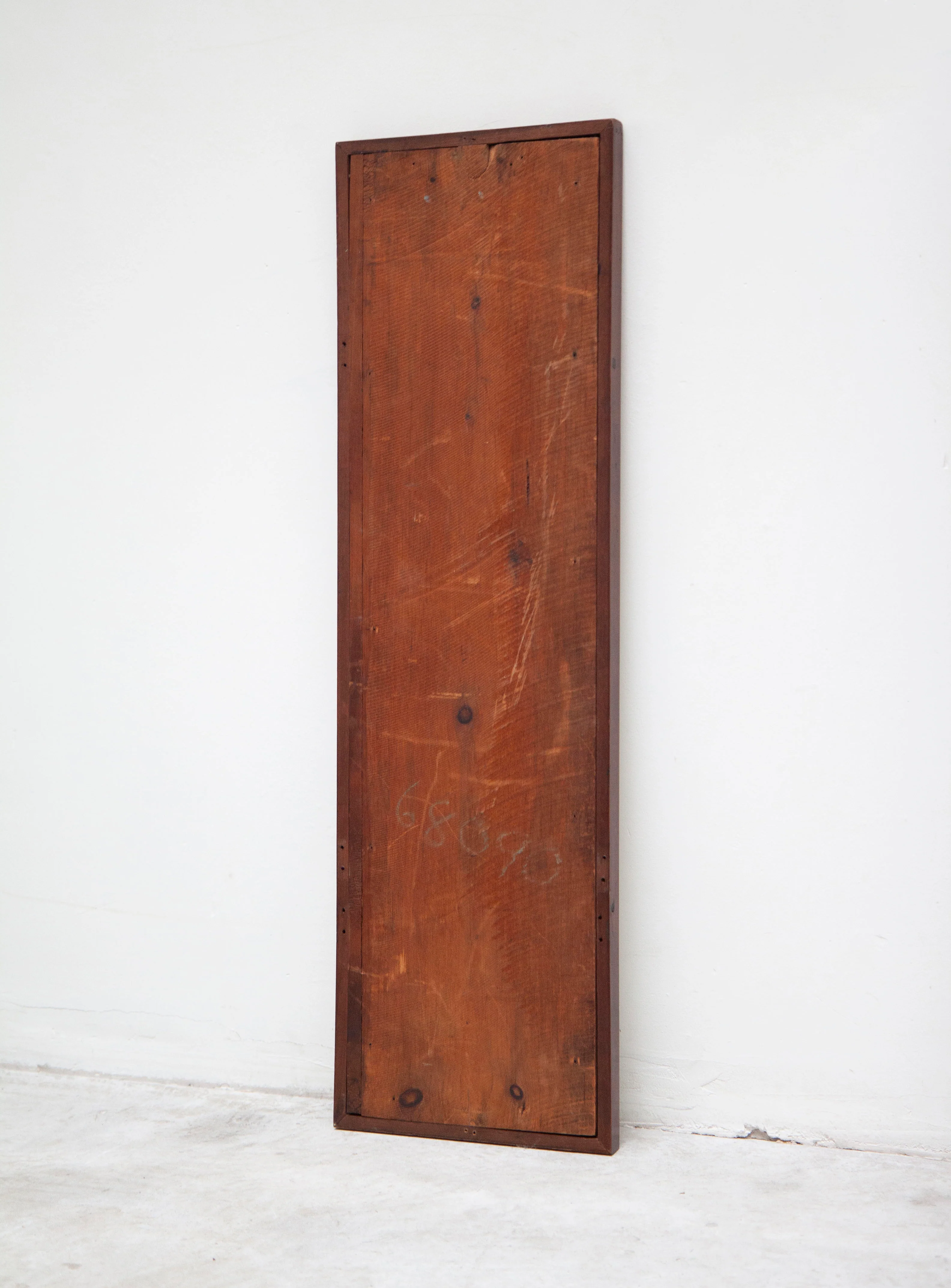 Antique Rectangular Floor Mirror - Image 10