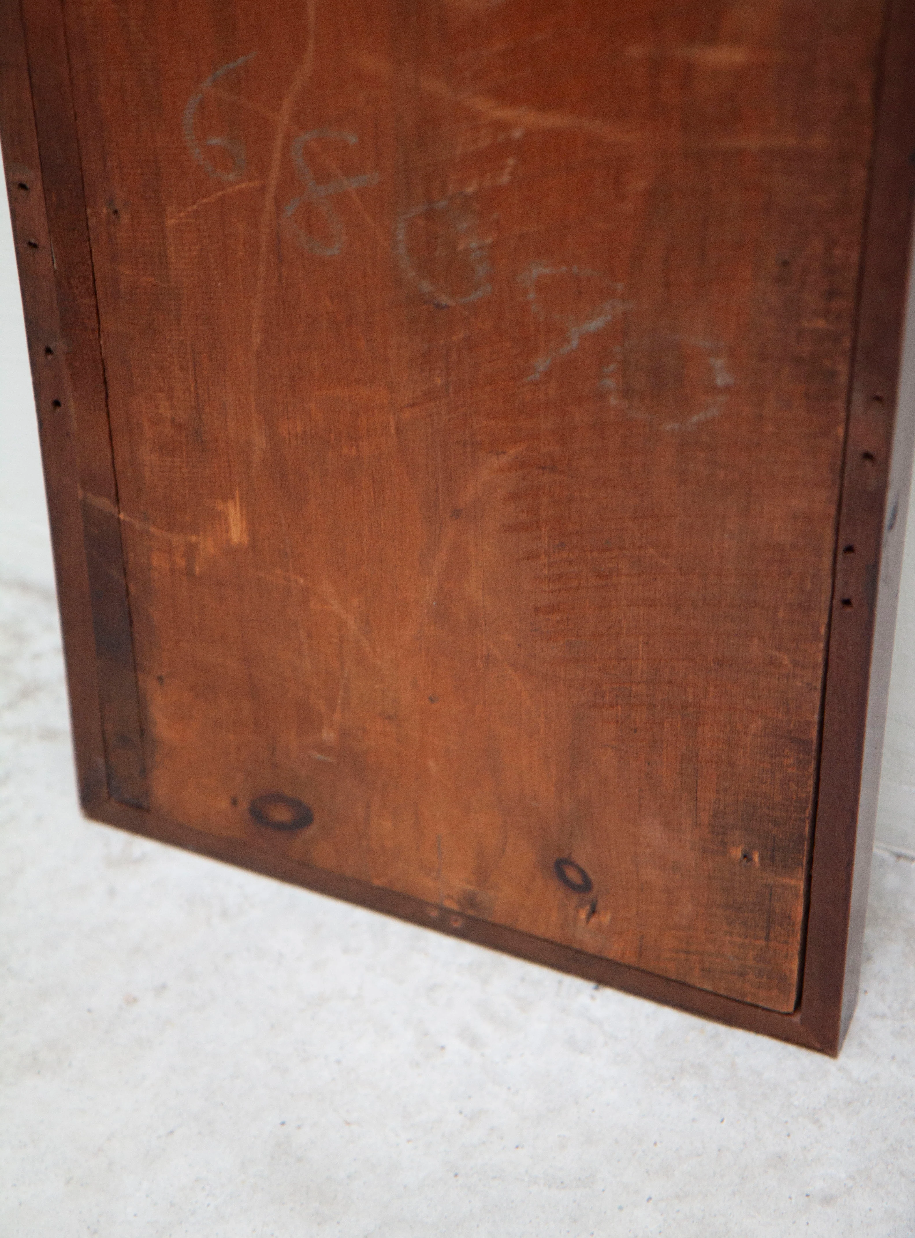 Antique Rectangular Floor Mirror - Image 12