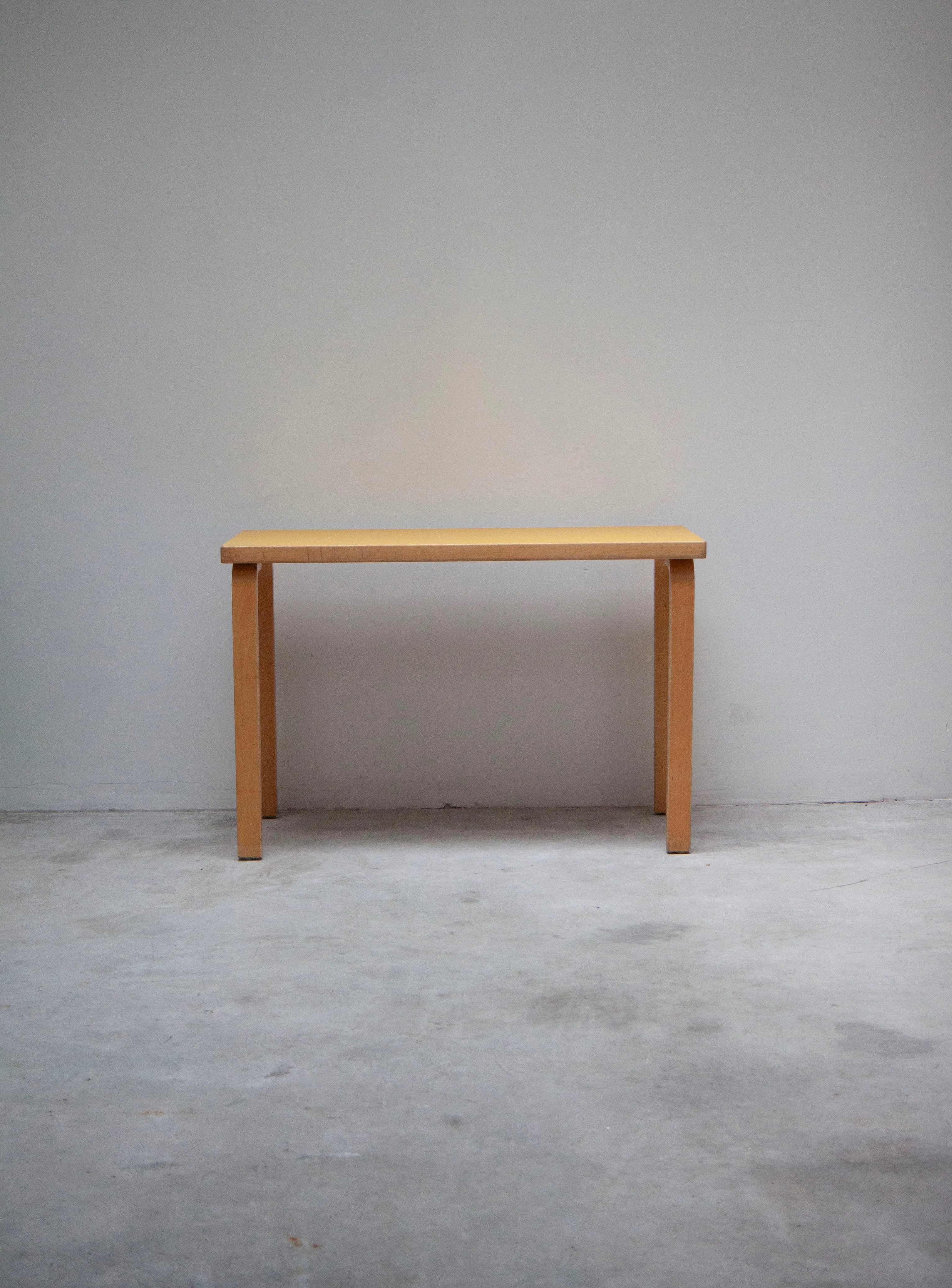 Artek Desk Dining Table by Alvar Aalto (Yellow) - Image 2