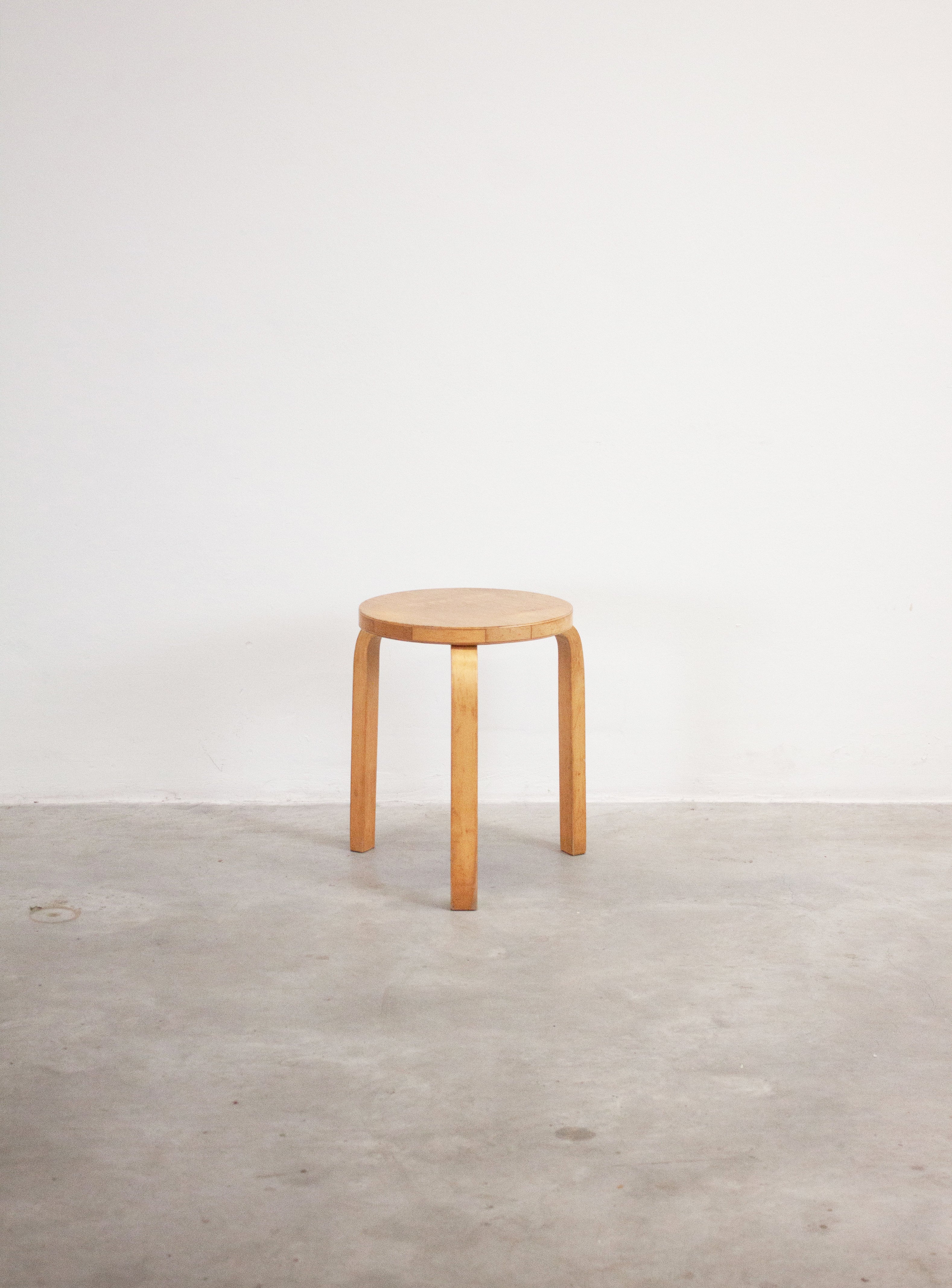 Artek Model 60 Stool by Alvar Aalto (Birch) - Image 5