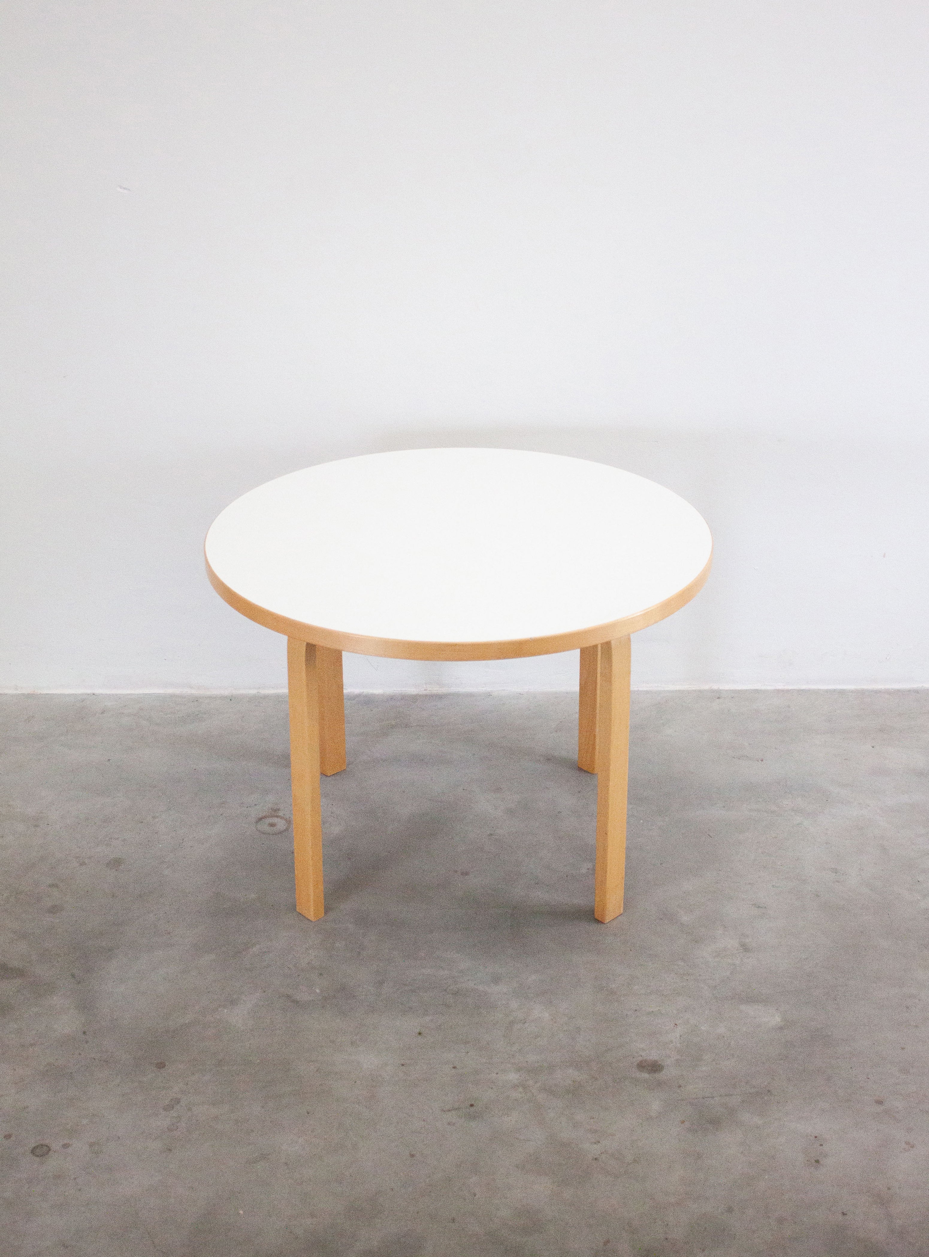Artek Model 90A Dining Table by Alvar Aalto (White) - Image 7