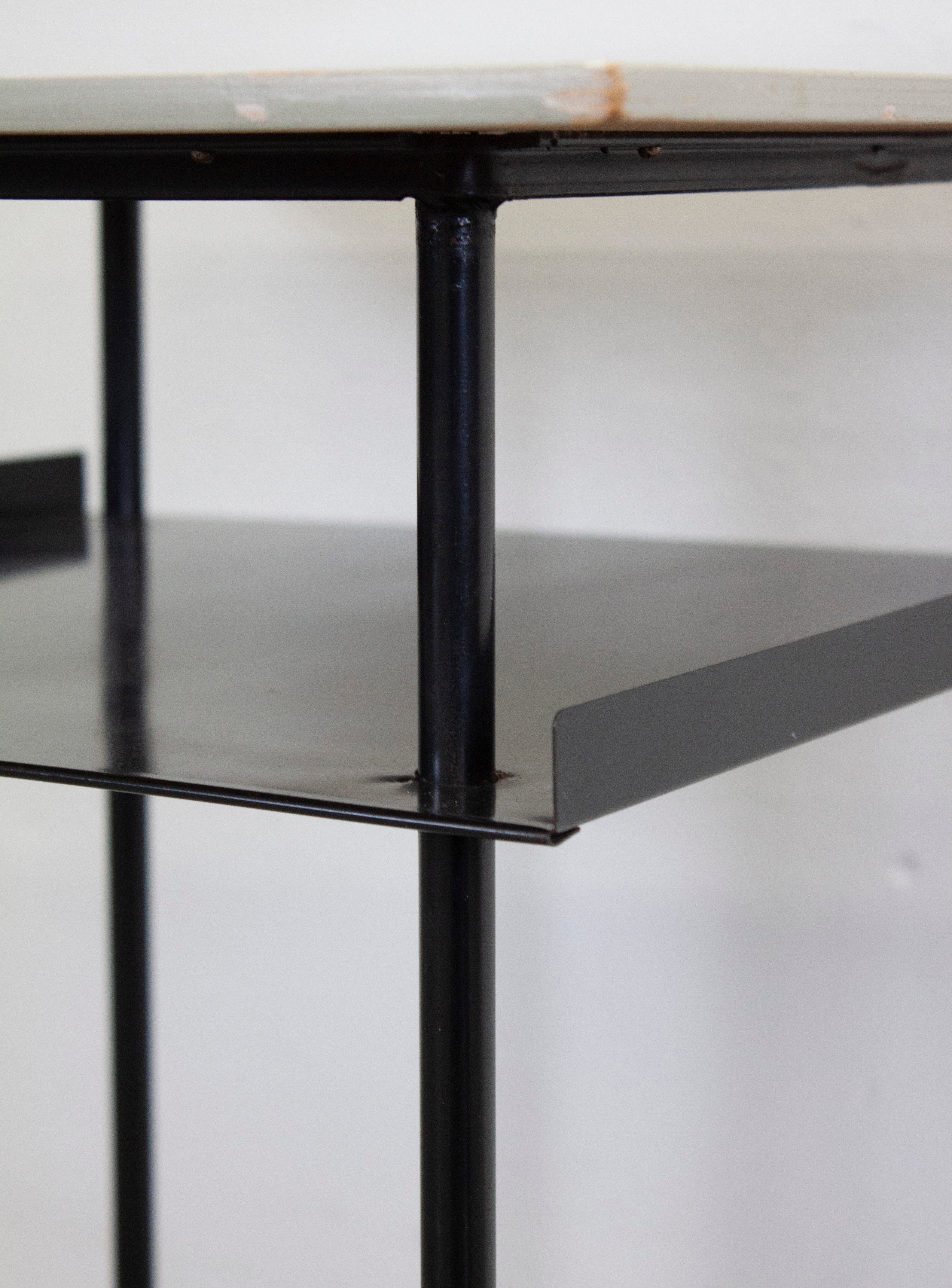 Auping Side Table by Wim Rietveld (Grey) - Image 10