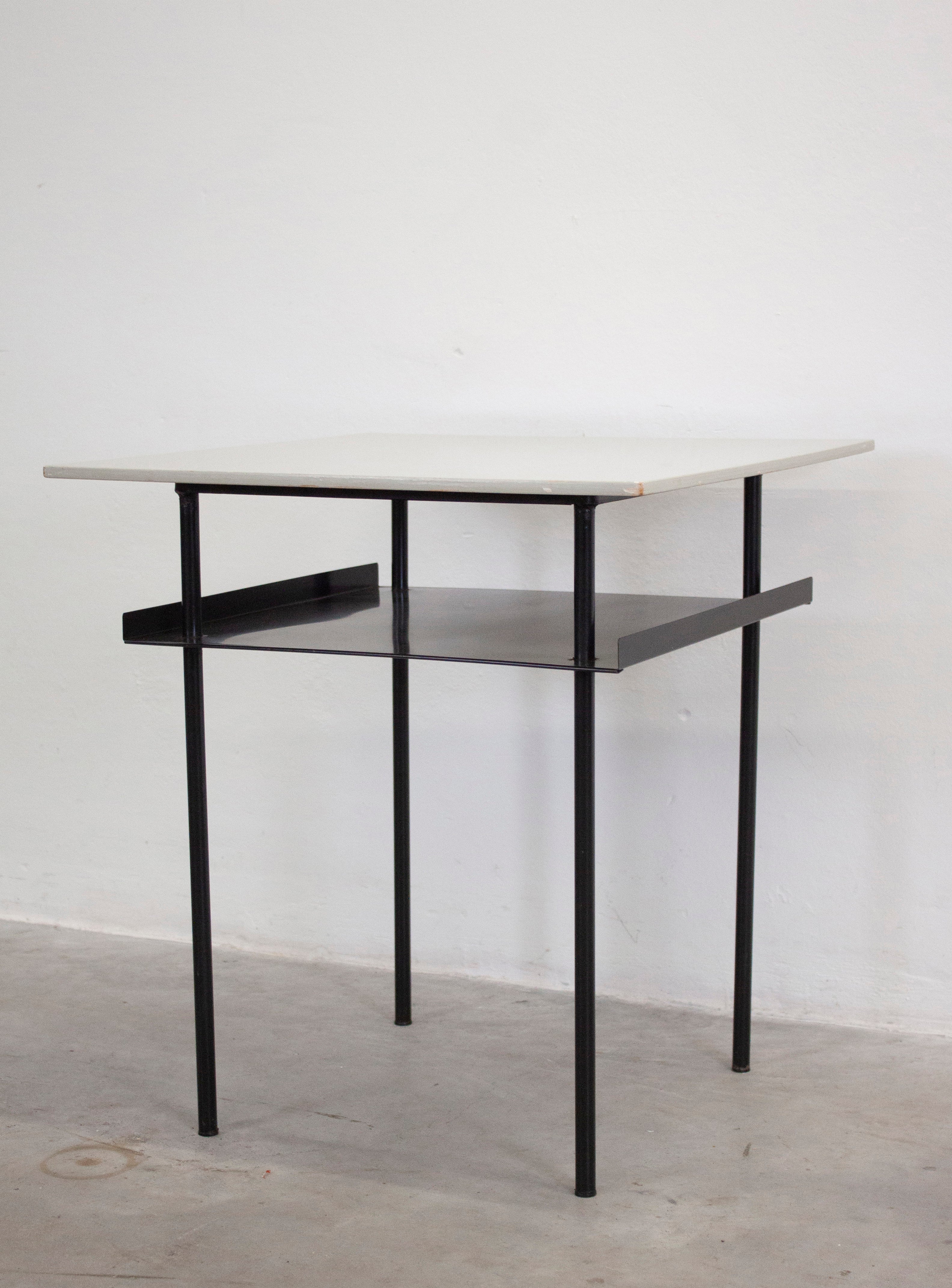 Auping Side Table by Wim Rietveld (Grey) - Image 14
