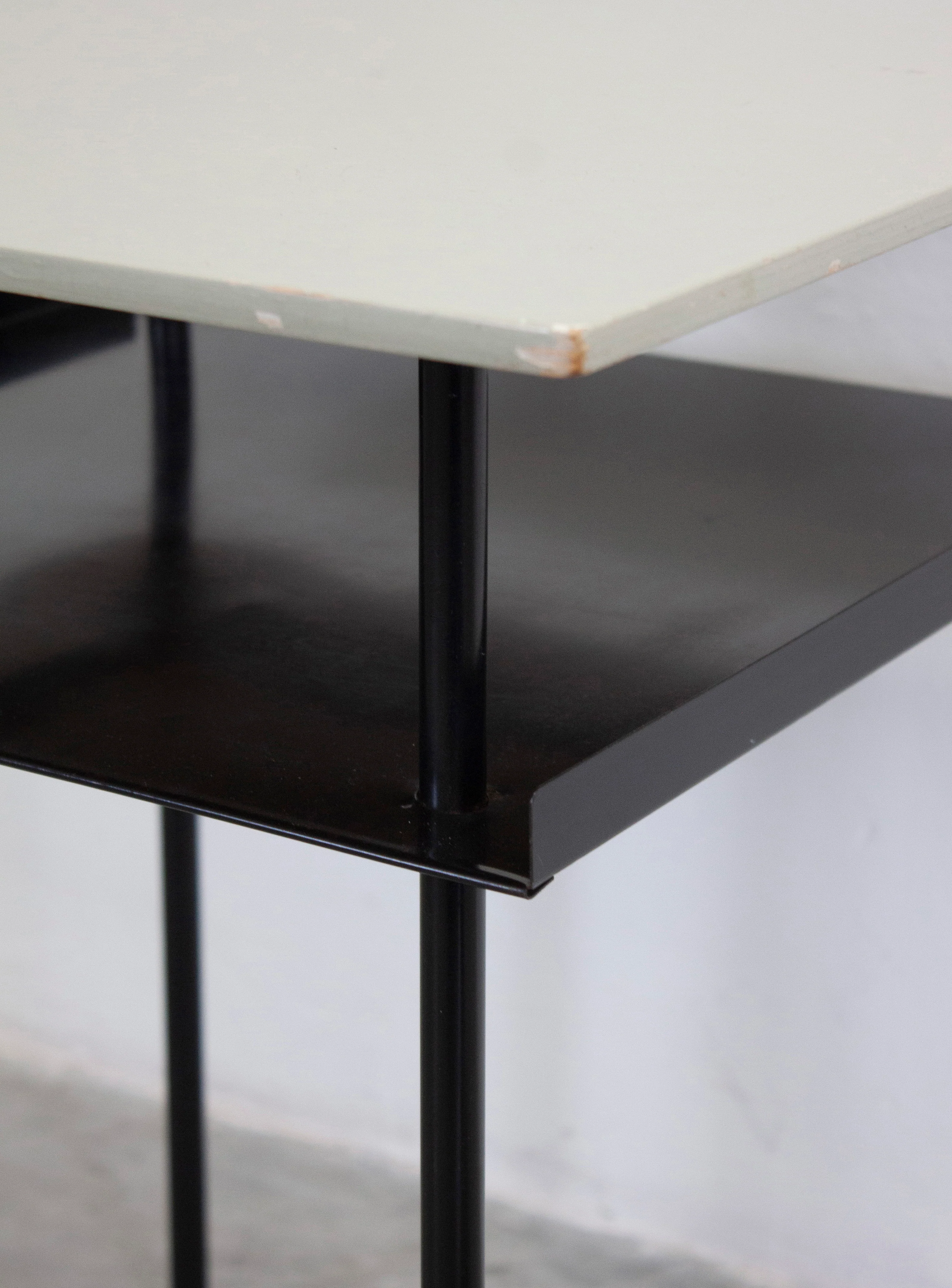Auping Side Table by Wim Rietveld (Grey) - Image 5
