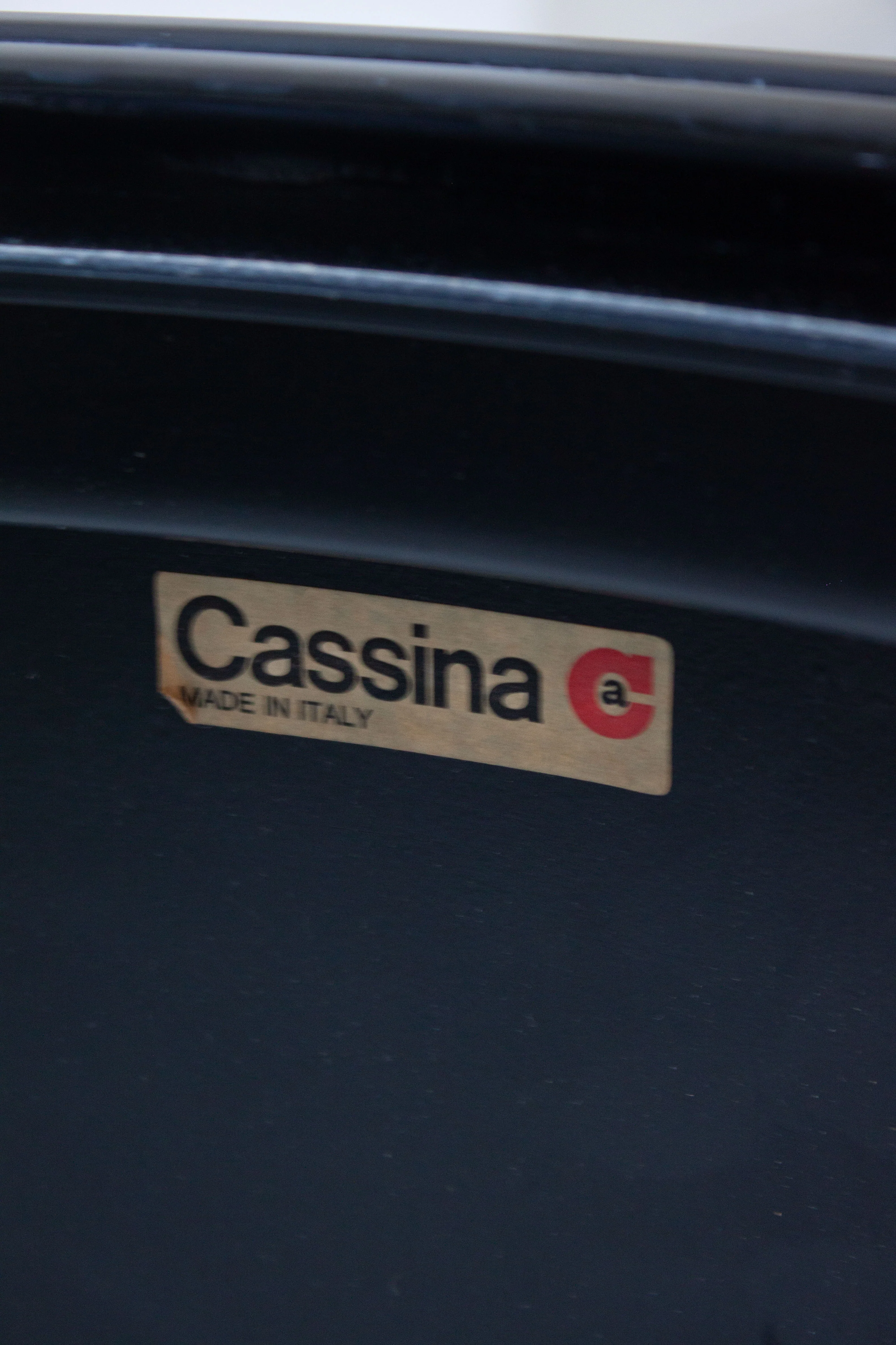 Cassina 783 Nesting Tables by Gianfranco Frattini (Black) - Image 32