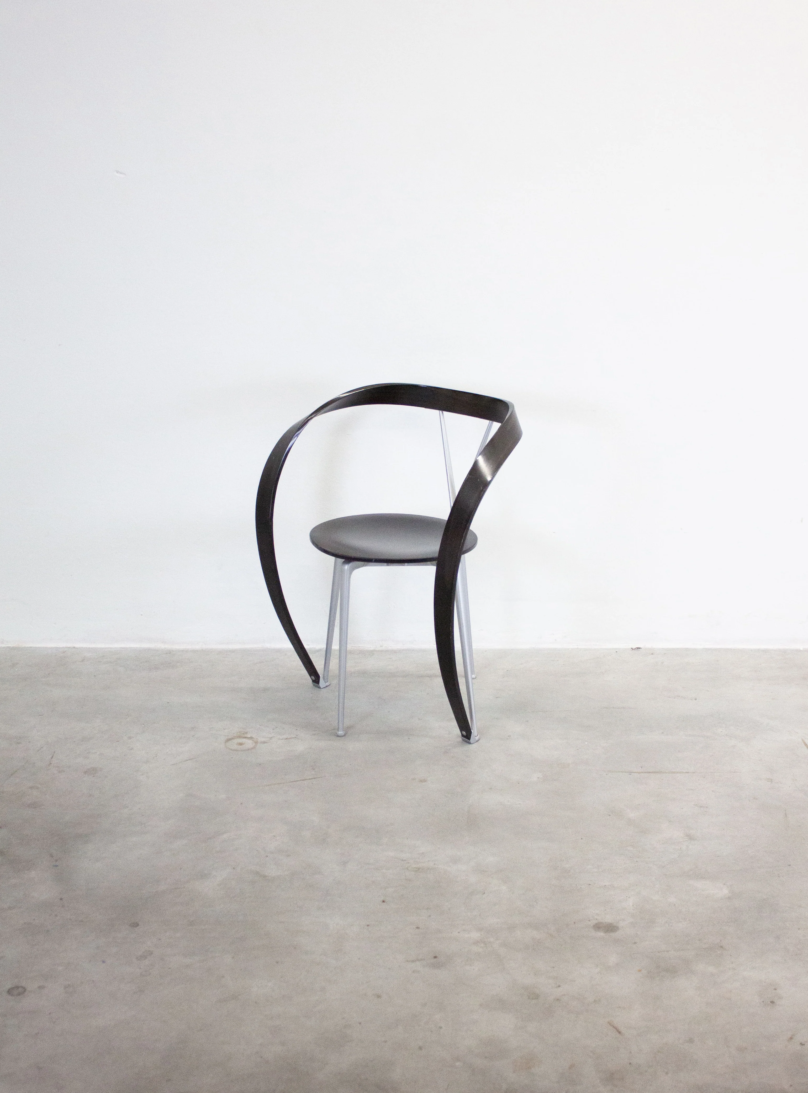 Cassina Revers Chairs by Andrea Branzi (Black) - Image 7