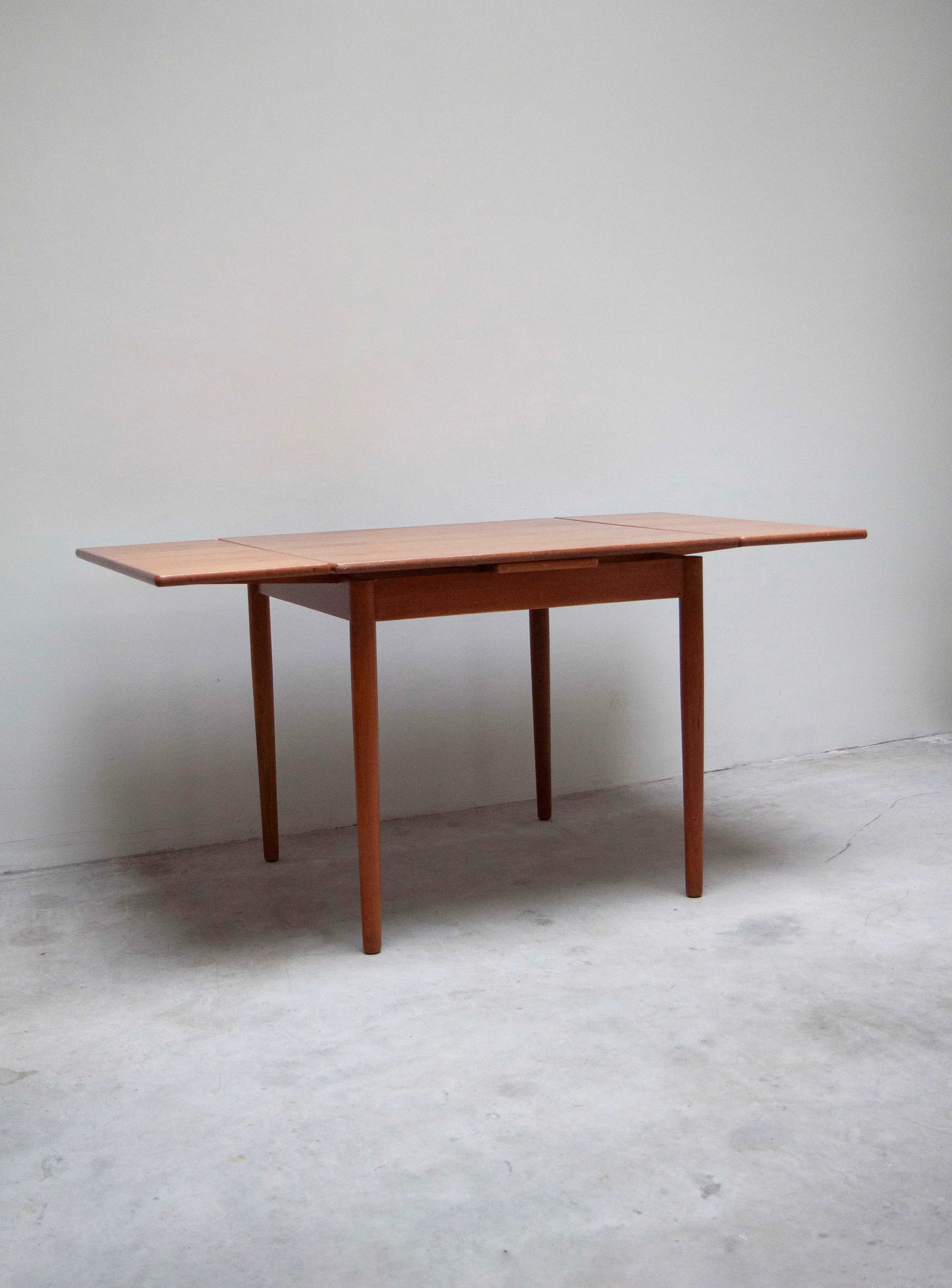 Danish Extendable Dining Table (Teak) - Image 7