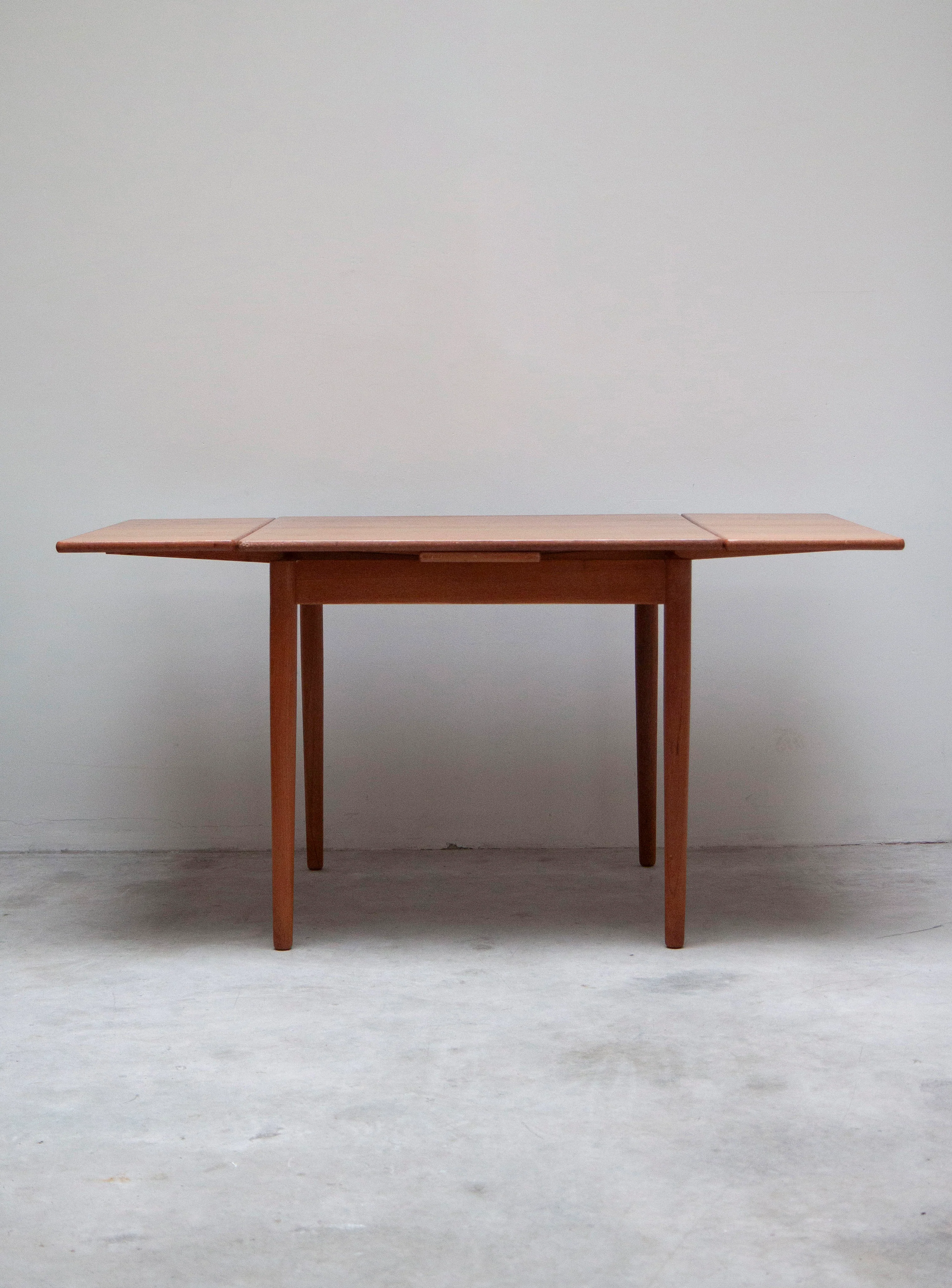 Danish Extendable Dining Table (Teak) - Image 9