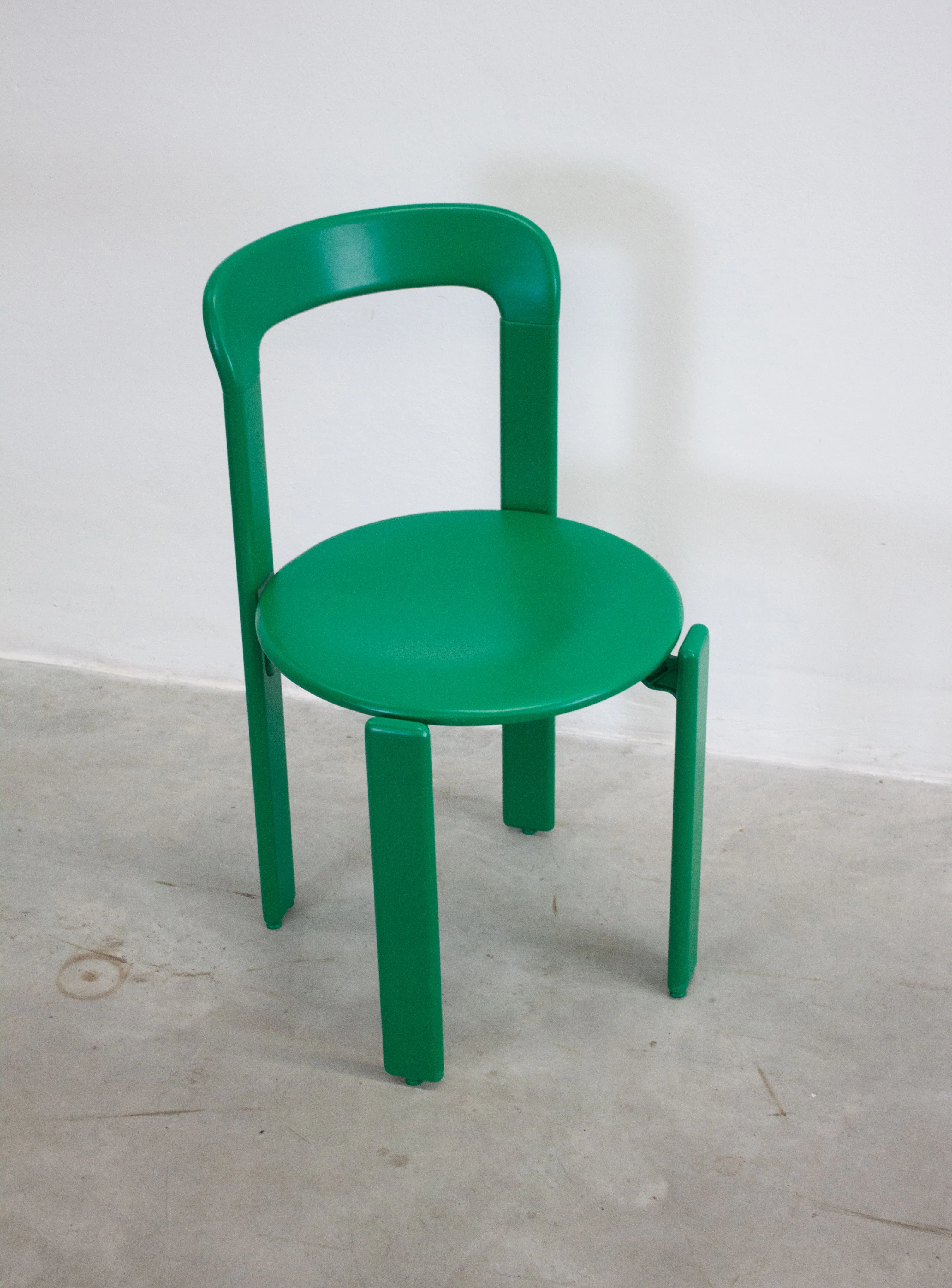 Dietiker Rey Dining Chairs by Bruno Rey (Green) - Image 12