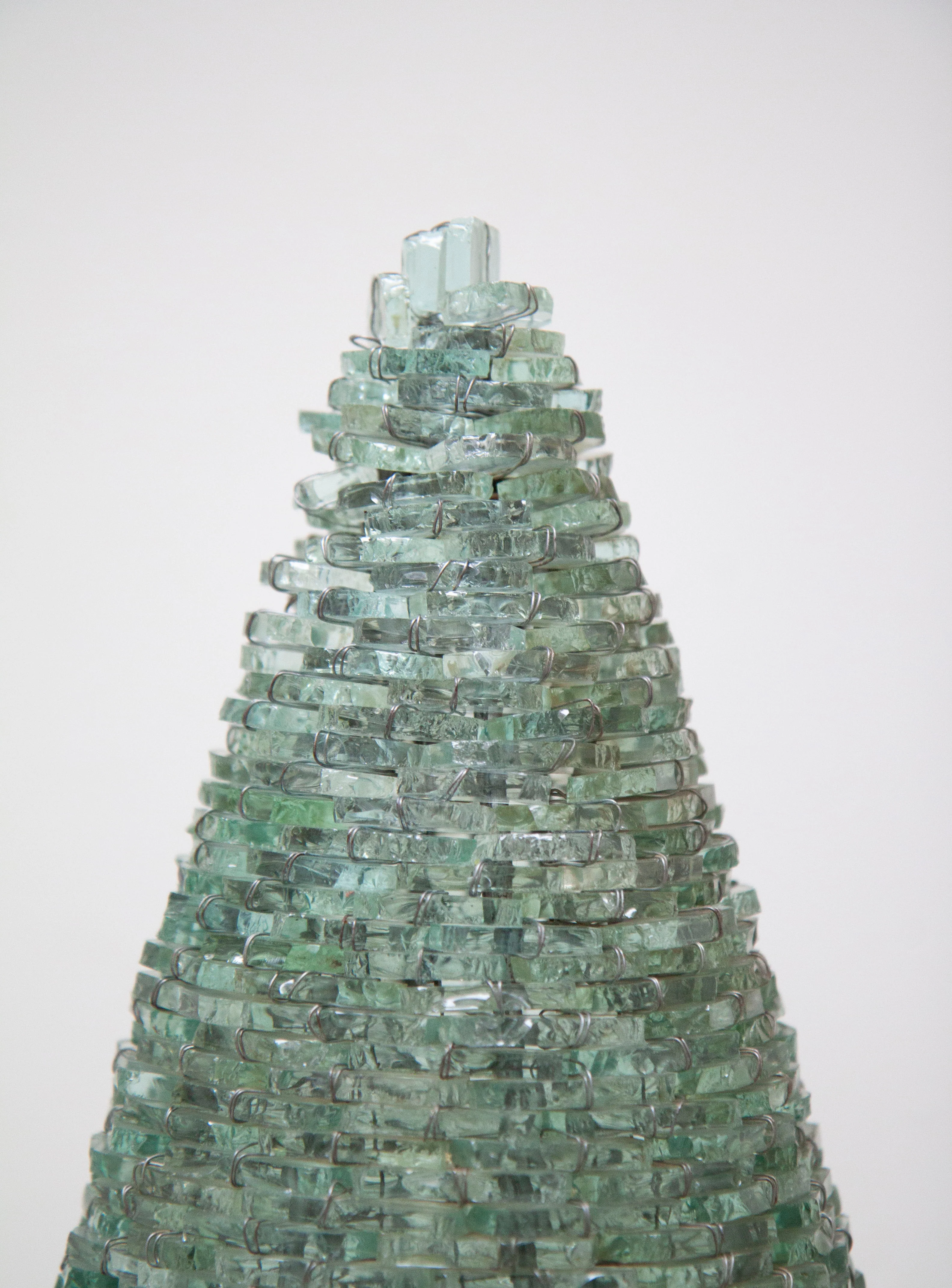 Glass Pyramid Table or Floor Lamp - Image 11