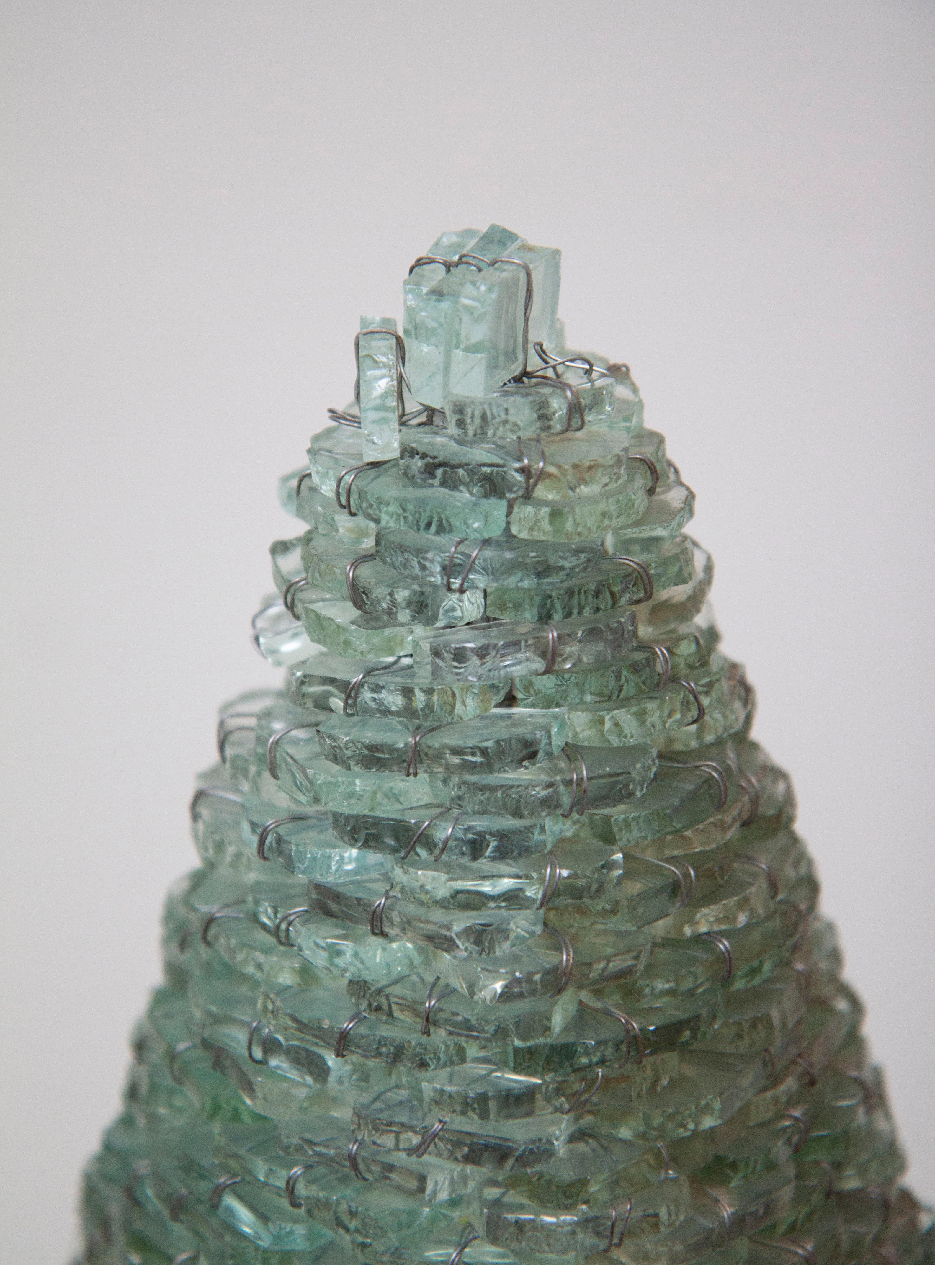 Glass Pyramid Table or Floor Lamp - Image 13