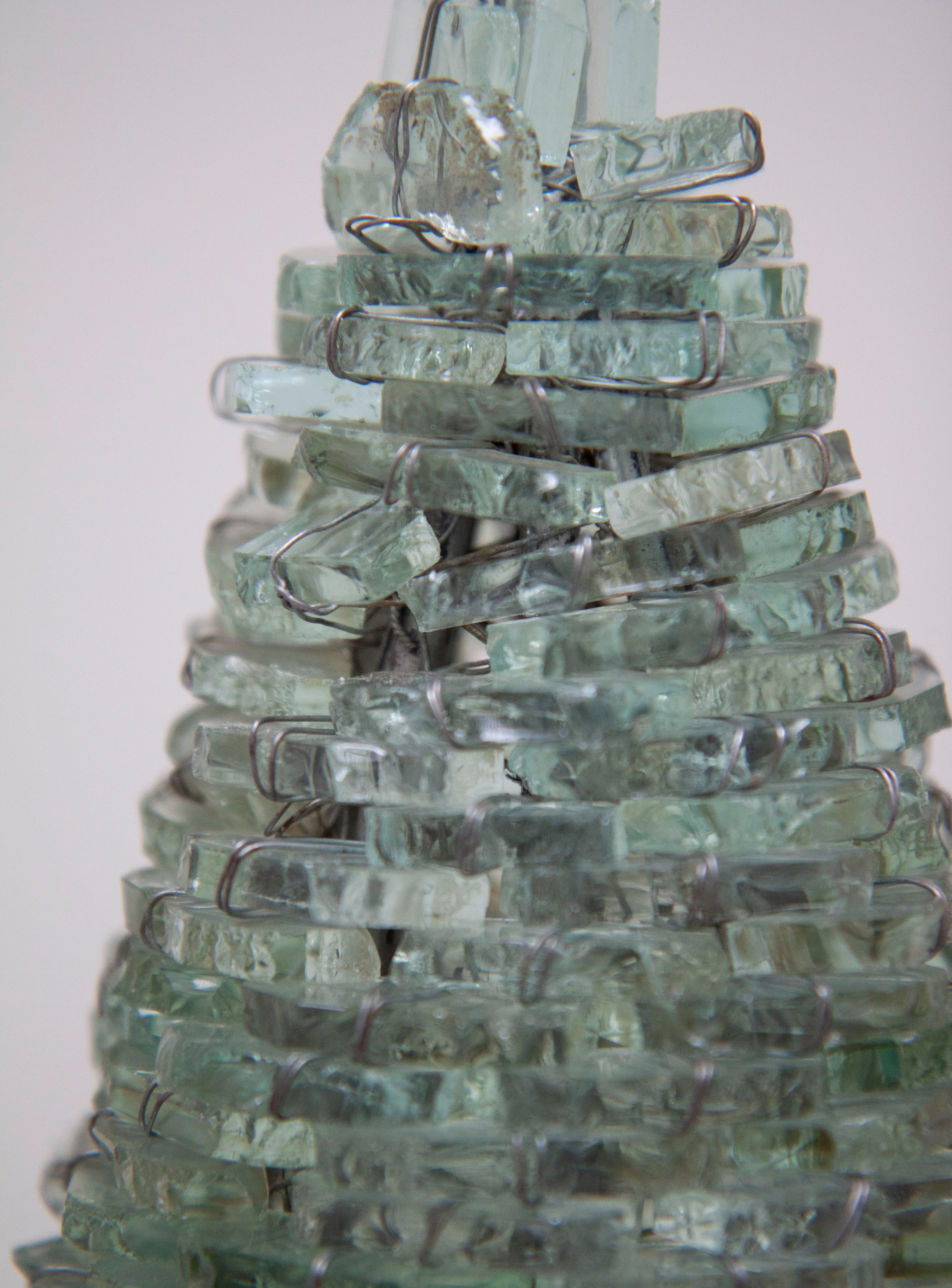 Glass Pyramid Table or Floor Lamp - Image 14