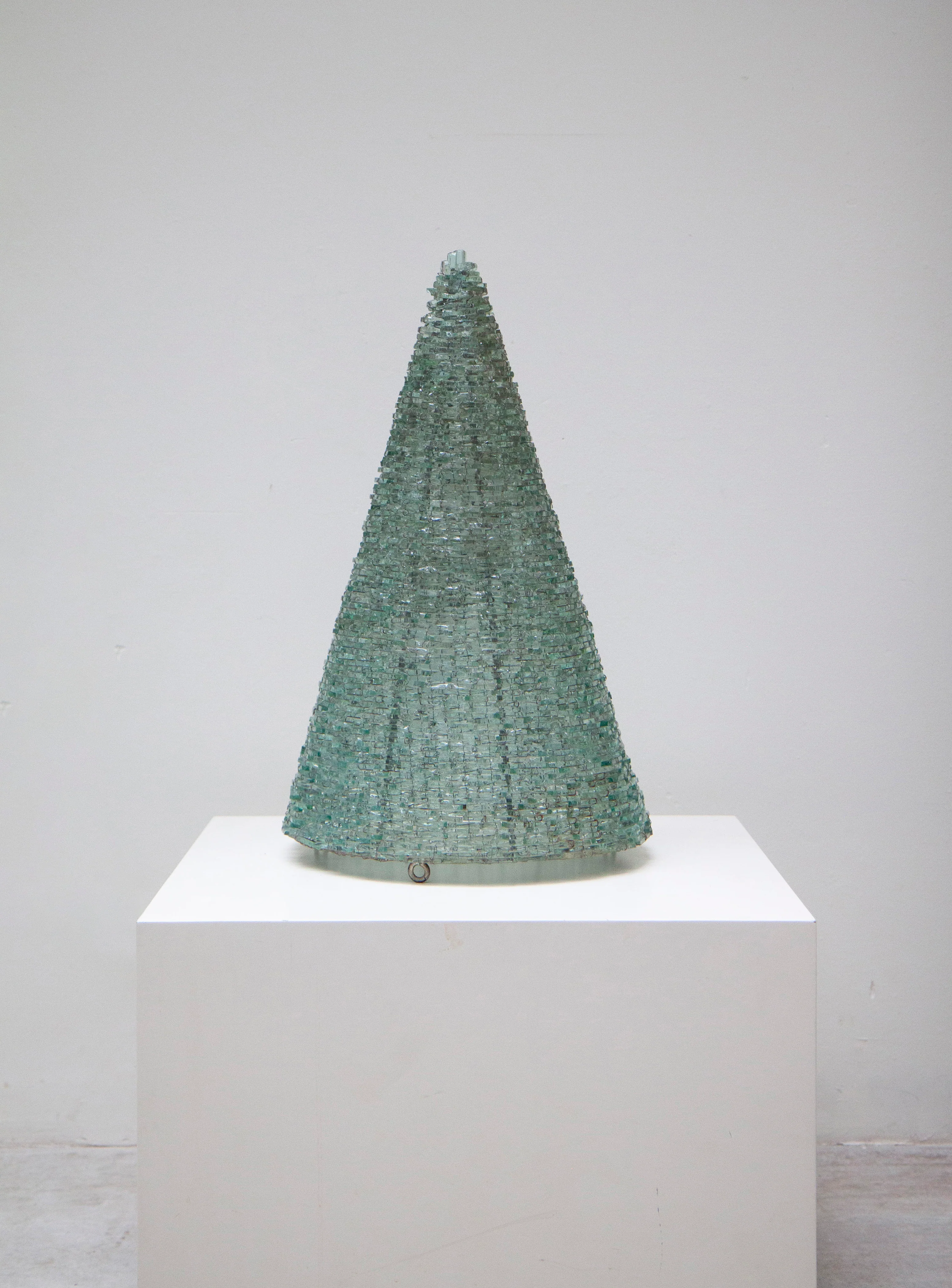 Glass Pyramid Table or Floor Lamp - Image 4