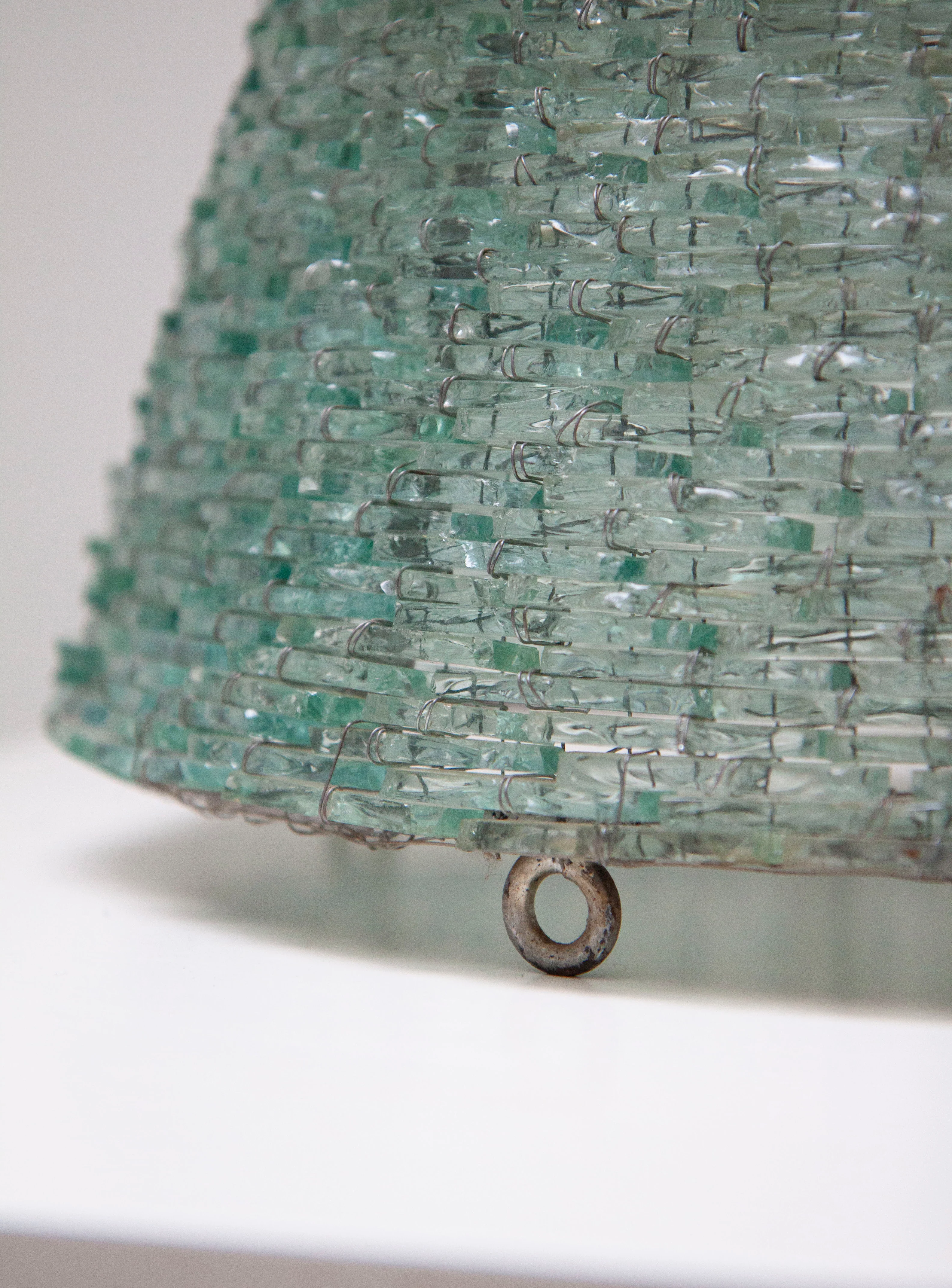 Glass Pyramid Table or Floor Lamp - Image 8