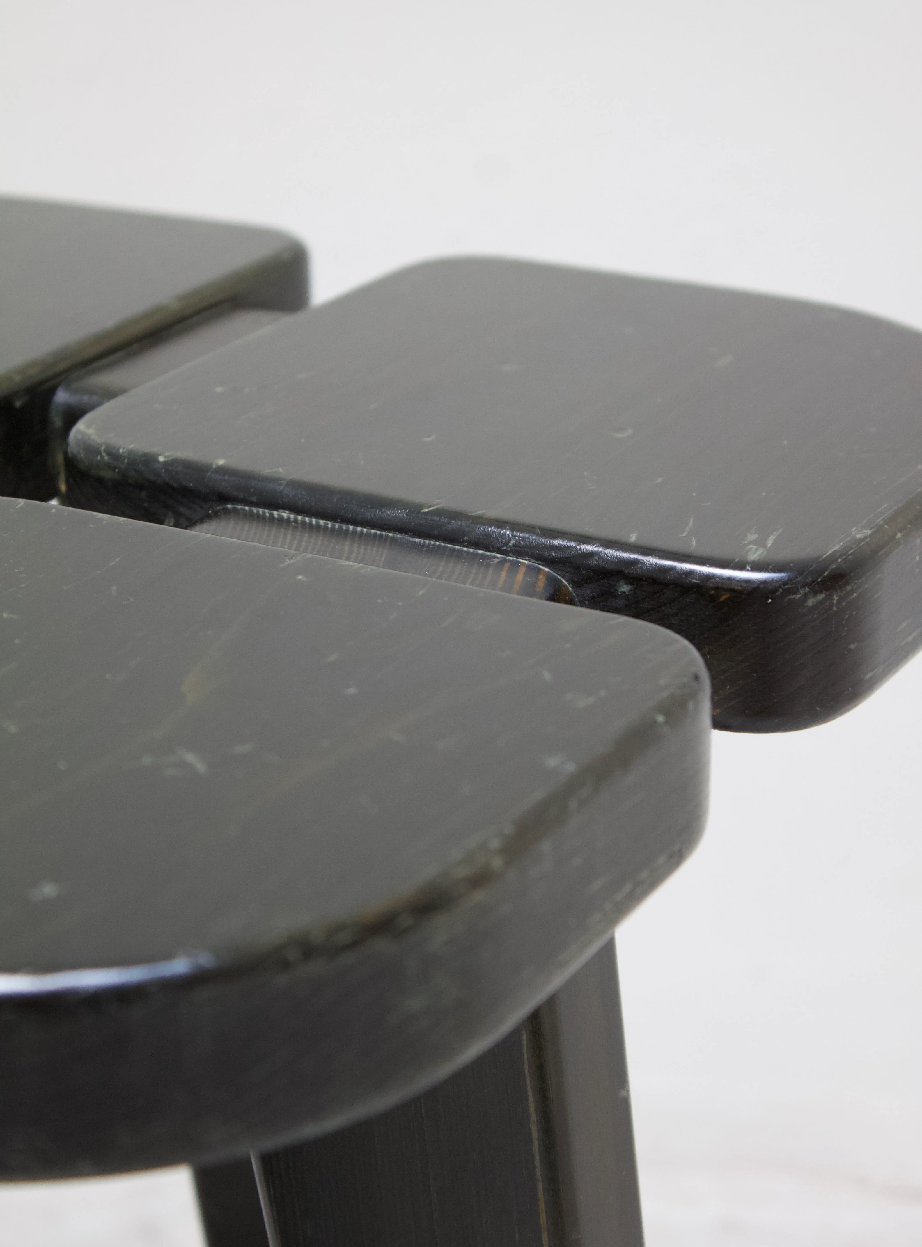 Keravan Puusepäntehdas Apila Stool by Rauni Peippo (Dark Green) - Image 16