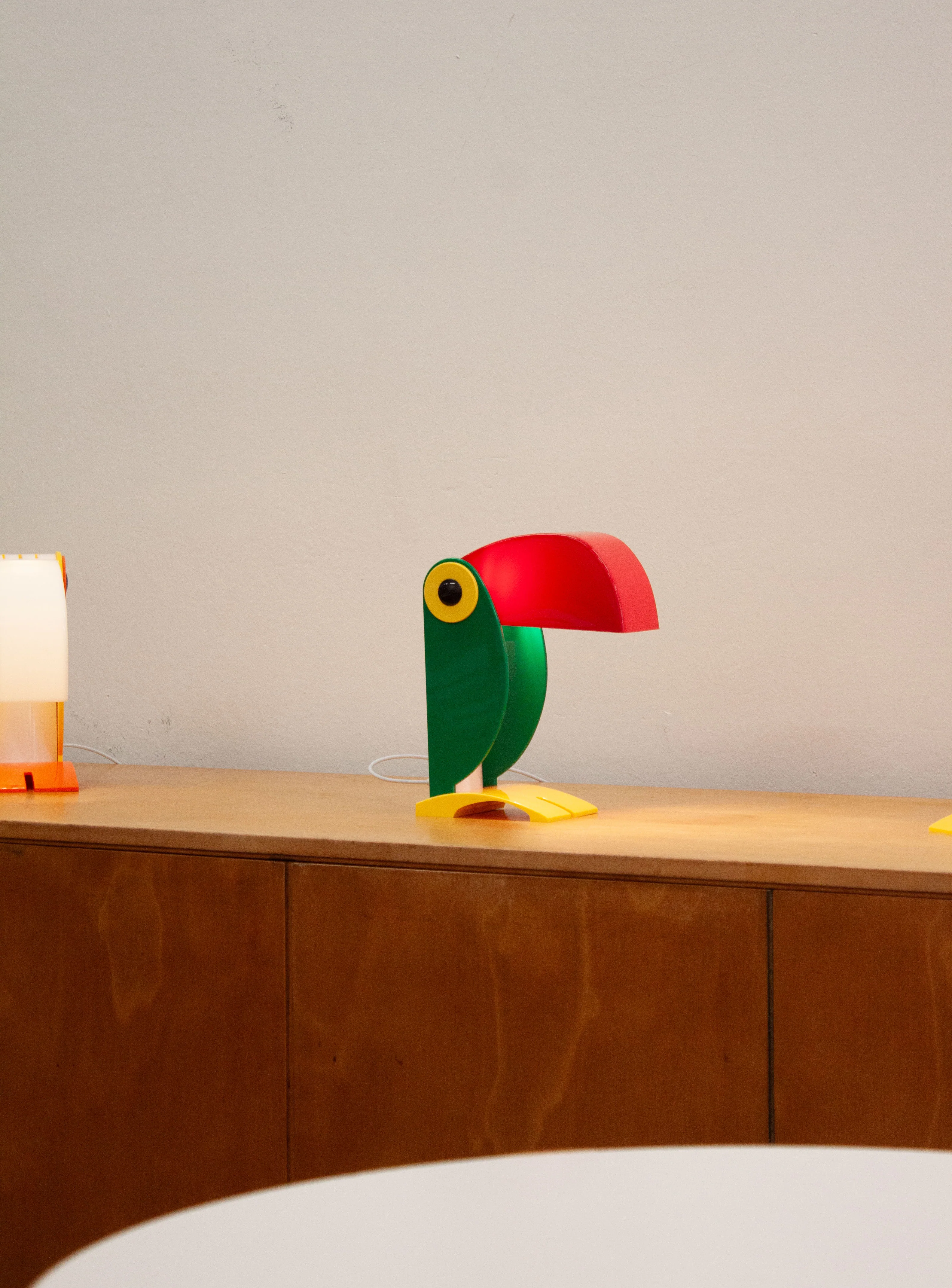 Linea Zero Toucan Desk Lamp by Enea Ferrari (Red) - Image 26