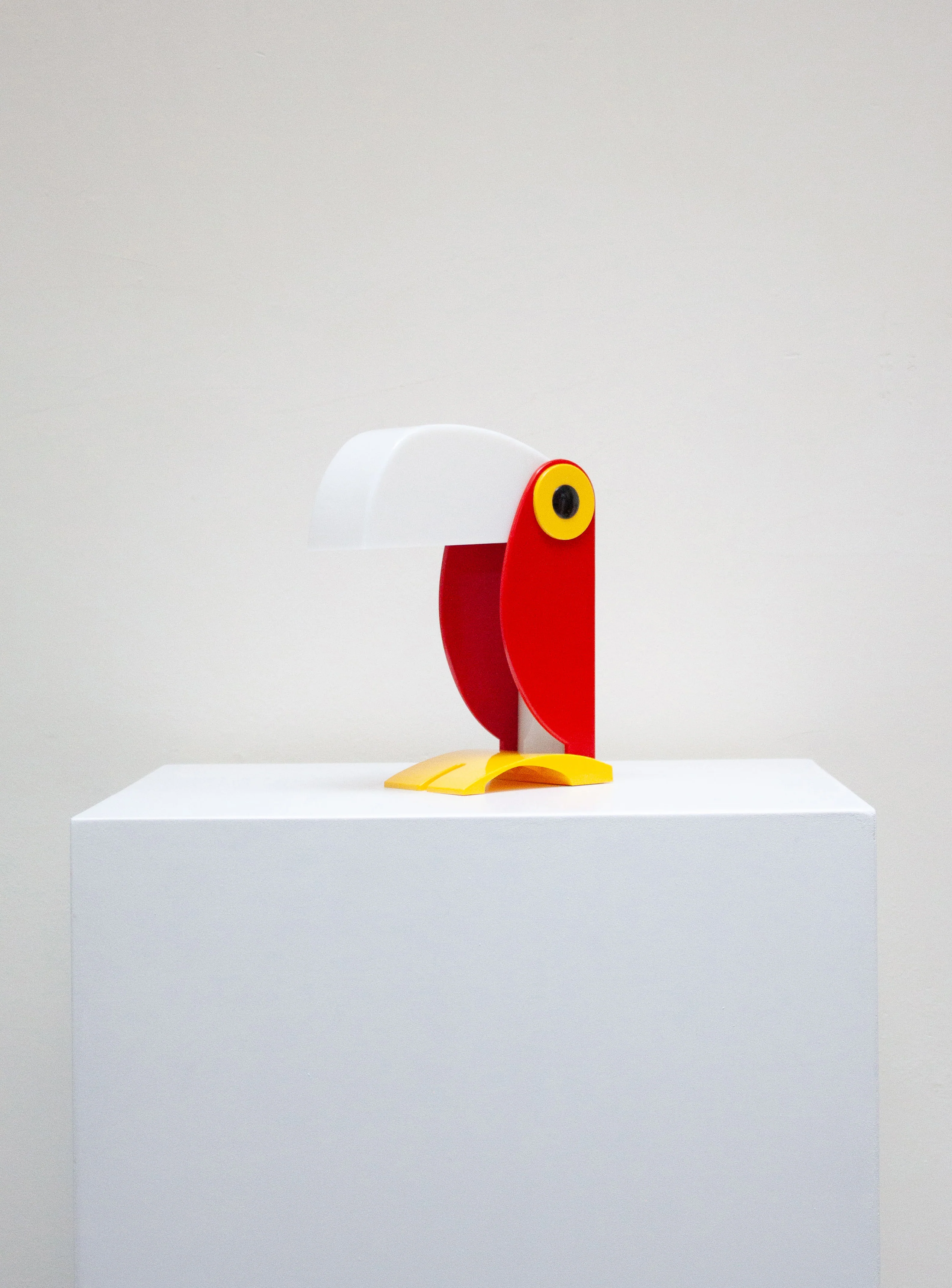 Linea Zero Toucan Desk Lamp by Enea Ferrari (Red) - Image 4