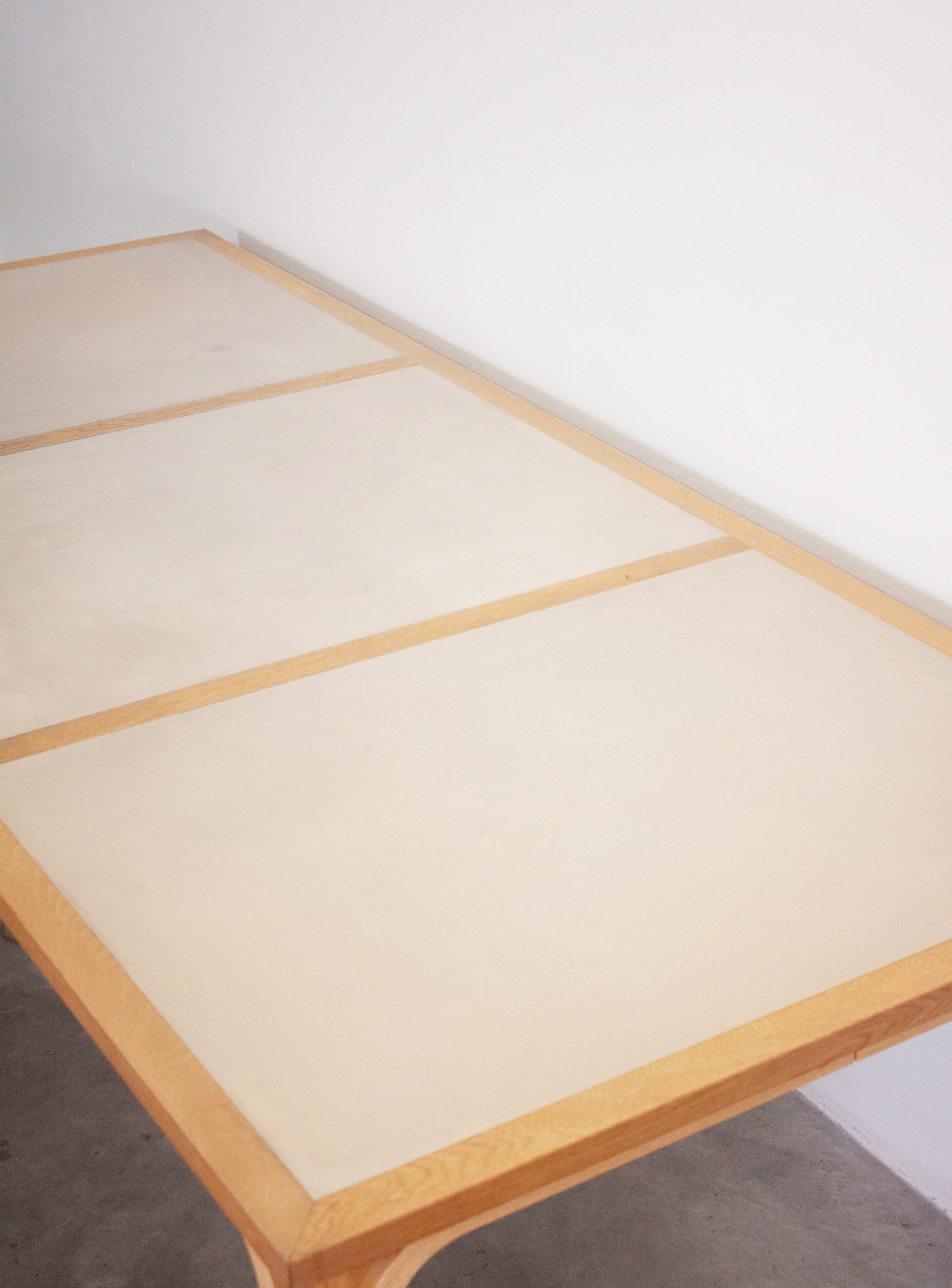 Magnus Olesen Dining Table by Rud Thygesen & Johnny Sørensen (Light Grey) - Image 15