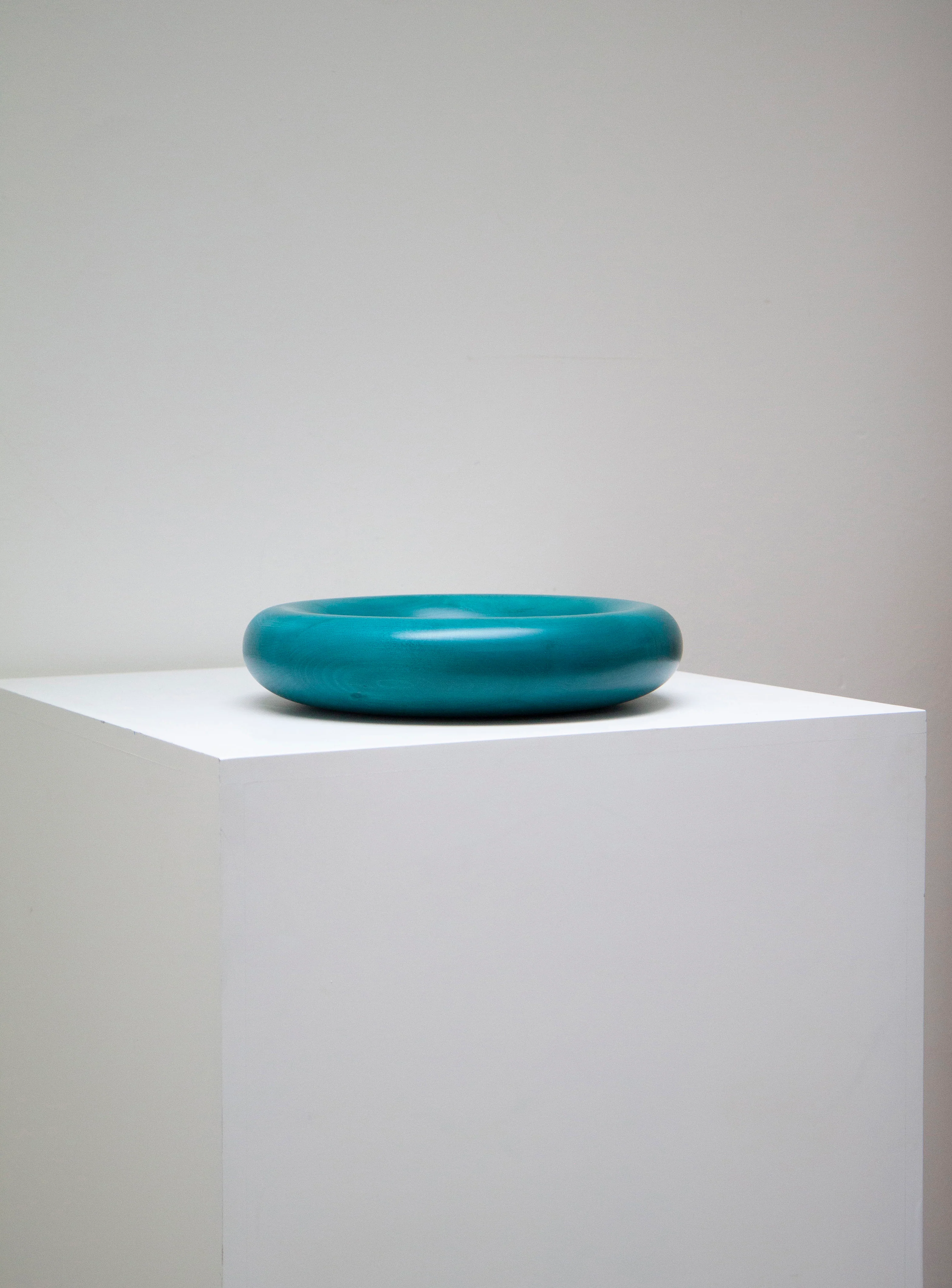 Manzoni Fruttiera Pallona Bowl (Turquoise) - Image 8