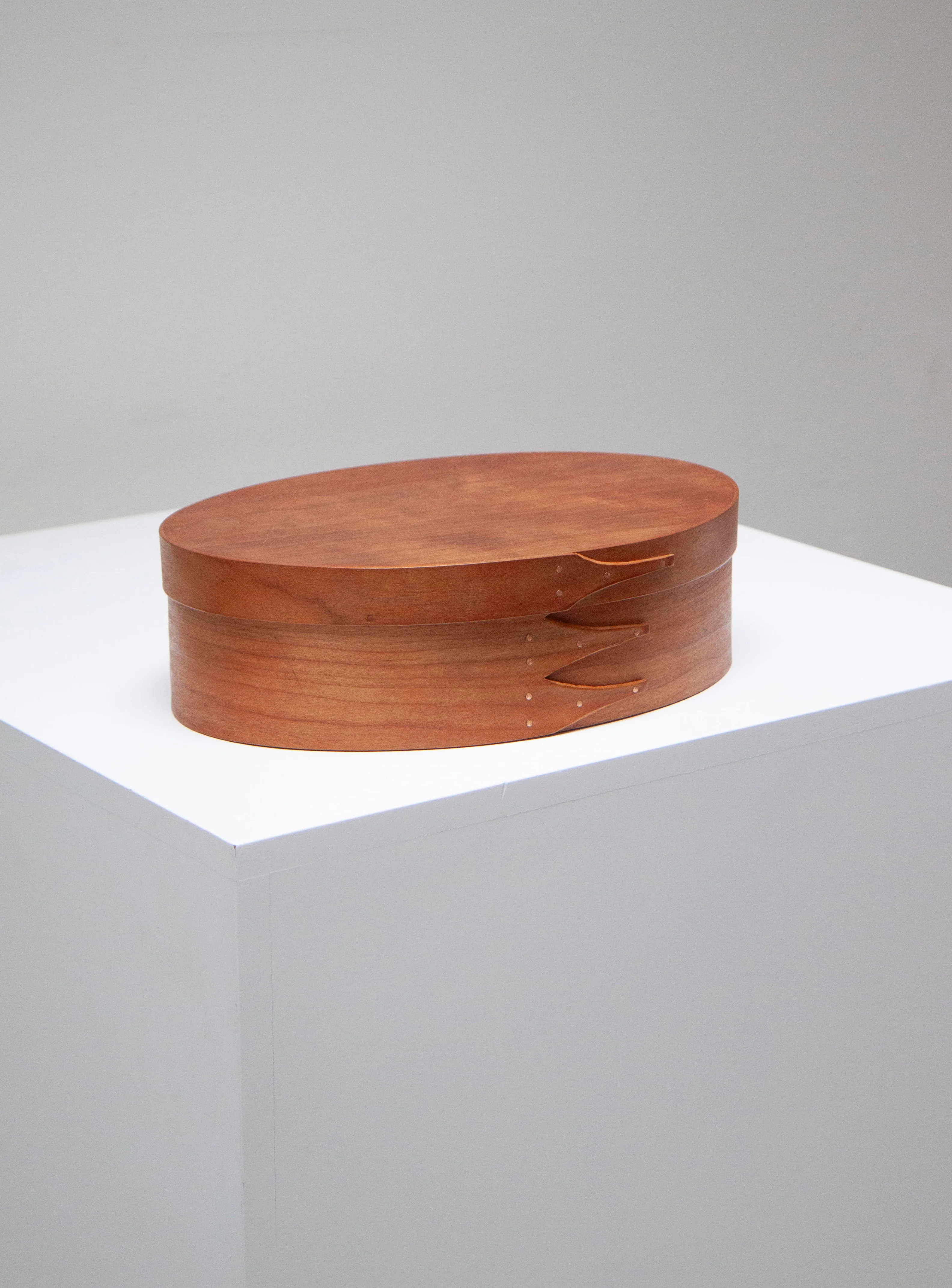 Shaker Box with Inlay by Keith Shorrock (34 cm)